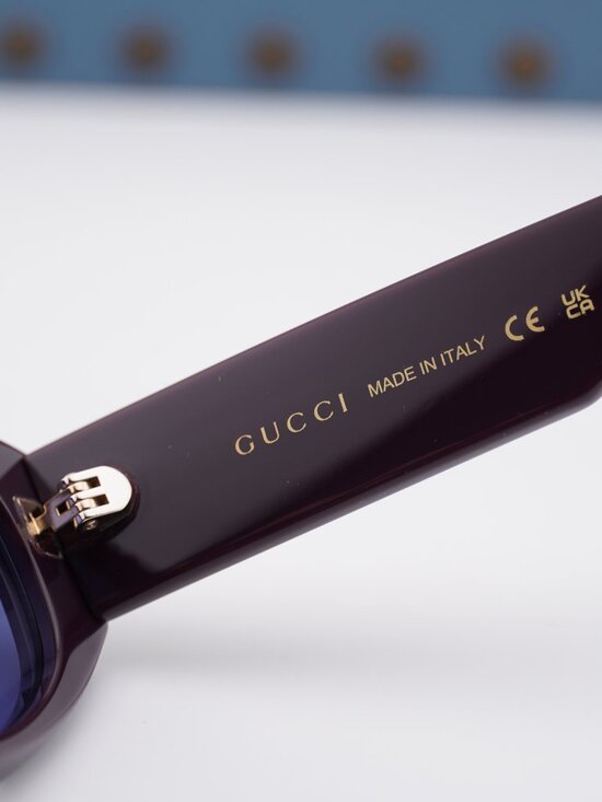 Gucci GG1845SA 004 Square Sunglasses - Violet main image 7